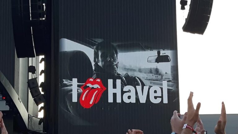 The Rolling Stones a Havel