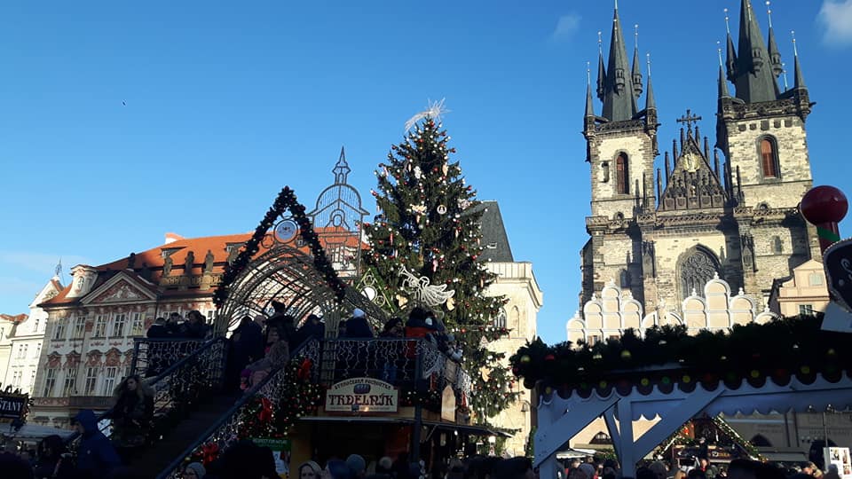 vianočné trhy v Prahe