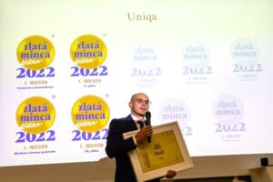 UNIQA získala najviac Zlatých mincí