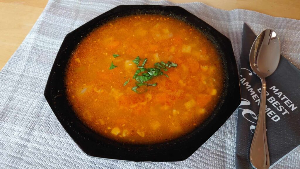 recept na zeleninovú polievku pre deti